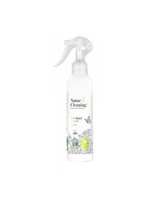 NATURCLEANING WC olaj, pumpás, 200 ml, NATURCLEANING, tavaszi rét