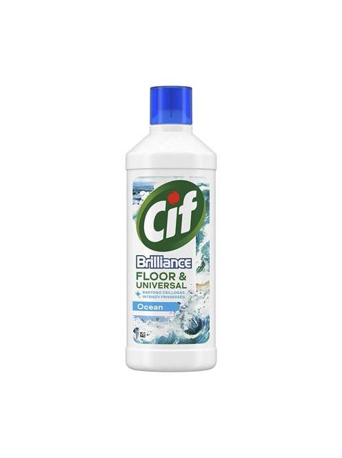 CIF Általános folyékony tisztítószer, 1,1 L, CIF "Brilliance", óceán