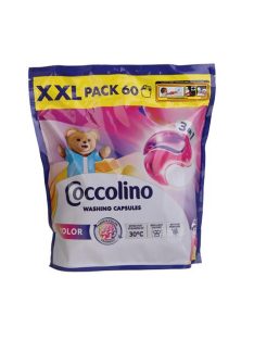   COCCOLINO Mosókapszula, 60 db, COCCOLINO "3in1 Color"
