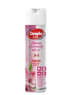   BRADO Felületfertőtlenítő és légfrissítő spray, 300 ml, BRADOLIFE, virág