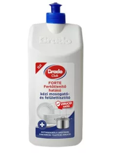   BRADO Fertőtlenítő mosogató- és felülettisztítószer, kézi, 1 l, BRADOCLUB "Forte"