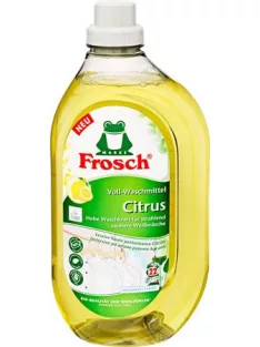 FROSCH Mosógél, fehér ruhákhoz, 1,5 l, FROSCH, citrom