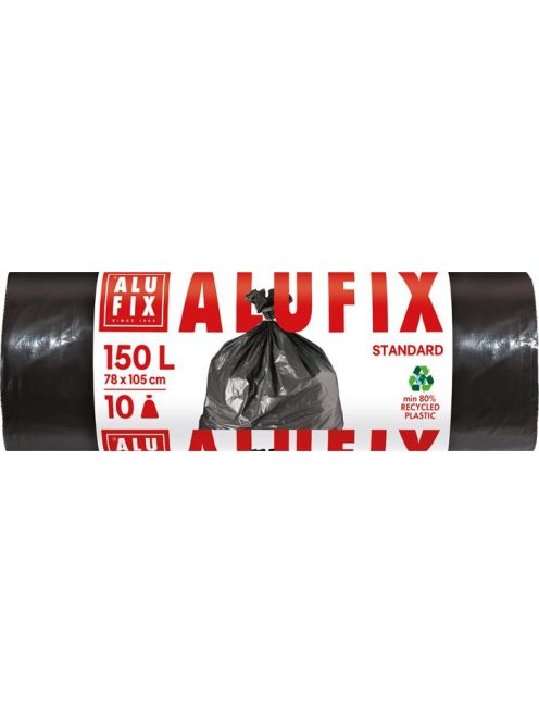 ALUFIX Szemeteszsák, 150 l, 10 db, ALUFIX