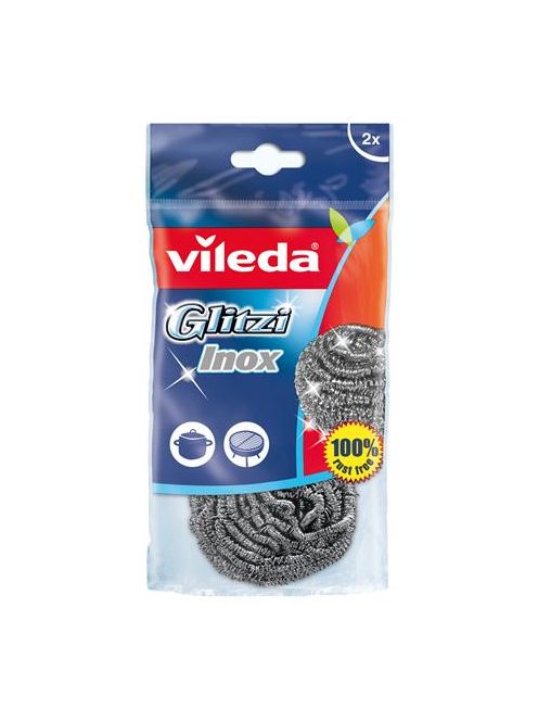 VILEDA Inox fémsúroló, 2 db, VILEDA