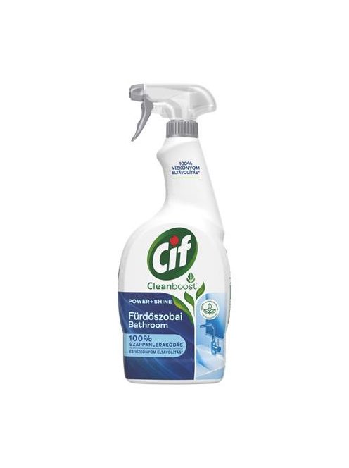 CIF Vízkőoldó spray, 750 ml, CIF "Power&Shine"
