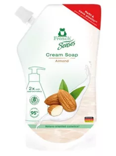   FROSCH Folyékony szappan utántöltő, 0,5 l, FROSCH, mandulatej