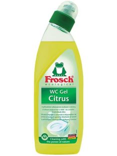 FROSCH WC tisztítógél, 750 ml, FROSCH, citrus