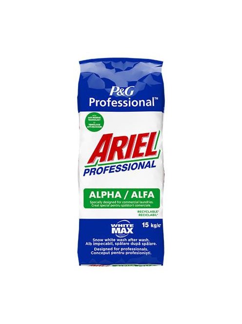 ARIEL Mosópor, 15 kg, ARIEL "Alfa White Max"