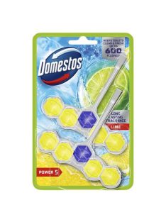  DOMESTOS WC frissítő blokk, 2 db-os, DOMESTOS "Power 5", lime