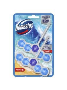   DOMESTOS WC frissítő blokk, 2 db-os, DOMESTOS "Power 5", óceán