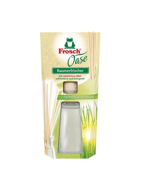 FROSCH Légfrissítő, 90 ml, FROSCH "Oase", citromfű