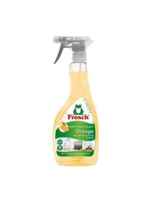 FROSCH Általános felülettisztító spray, 500 ml, FROSCH, narancs