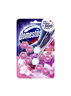  DOMESTOS WC frissítő blokk, 2 db-os,DOMESTOS "Power 5", pink magnólia