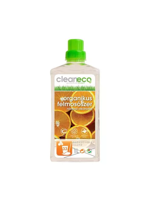 CLEANECO Felmosószer, organikus, 1 l, CLEANECO, narancs