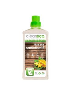 CLEANECO Padlótisztító, viaszos, organikus, 1 l, CLEANECO