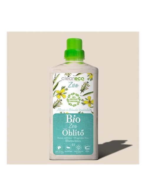 CLEANECO Öblítő, bio, 1 l, CLEANECO "Zero"