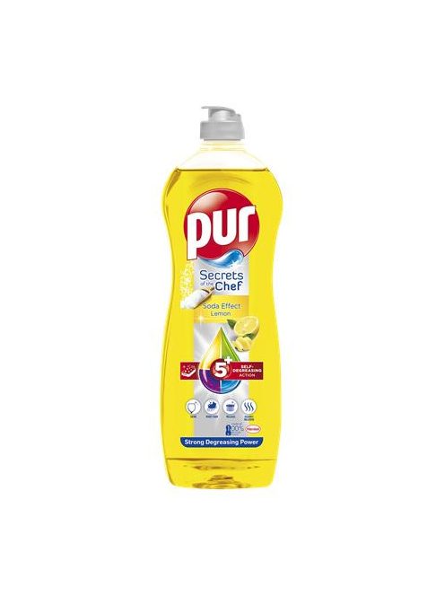 PUR Mosogatószer, 750 ml, PUR, citrom