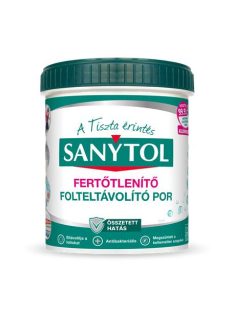   SANYTOL Folteltávolító- és fertőtlenítő por, 450 g, SANYTOL