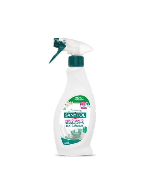 SANYTOL Fertőtlenítő- és szagtalanító spray, 500 ml, SANYTOL, textíliákhoz