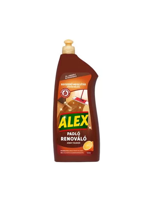 ALEX Padló renováló felmosó folyadék, 900 ml, ALEX