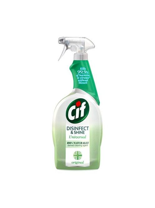 CIF Univerzális fertőtlenítő spray, 750 ml, CIF "Disinfect&Shine"