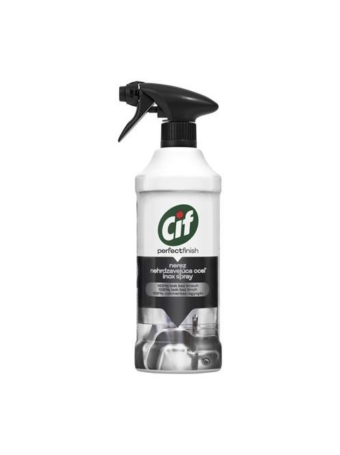 CIF Zsíroldó, spray, 435 ml, CIF "Perfect Finish", inox