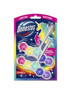   DOMESTOS WC frissítő blokk, 2 db-os, DOMESTOS "Power 5", unikornis