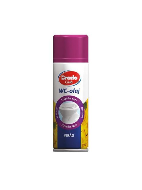 BRADO WC olaj, 200 ml, BRADOCLUB, vadvirág