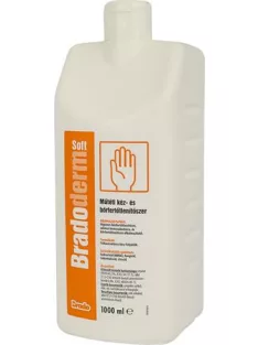   BRADO Kézfertőtlenítőszer, műtéti, 1 l, BRADODERM "Soft"