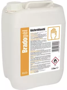 BRADO Kézfertőtlenítő gél, alkoholos, 5 l, BRADOGÉL