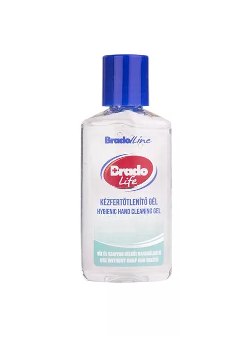 BRADO Kézfertőtlenítő gél, kupakos, 50 ml, BRADOLIFE