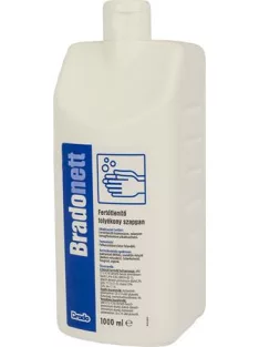 BRADO Folyékony szappan, fertőtlenítő, 1 l, BRADONETT