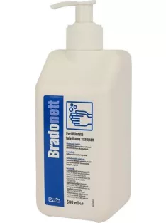   BRADO Folyékony szappan, fertőtlenítő, pumpás, 500 ml, BRADONETT