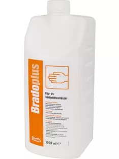 BRADO Kéz- és bőrfertőtlenítőszer, 1 l, BRADOPLUS