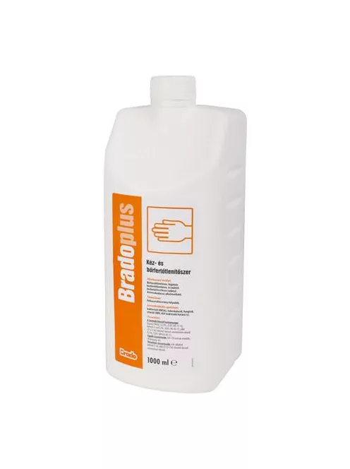 BRADO Kéz- és bőrfertőtlenítőszer, 1 l, BRADOPLUS