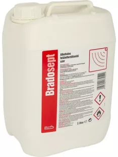   BRADO Felület fertőtlenítőszer, alkoholos, 5 l, BRADOSEPT