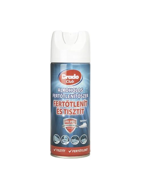 BRADO Fertőtlenítő spray, 400 ml, BRADOCLUB, neutral