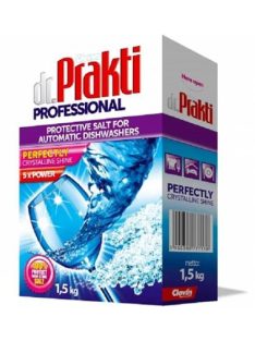   DR PRAKTI Mosogatógép vízlágyító só, 1,5 kg, DR PRAKTI
