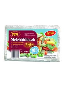 TUTI Mélyhűtőzacskó, 2 kg, 30 db, TUTI