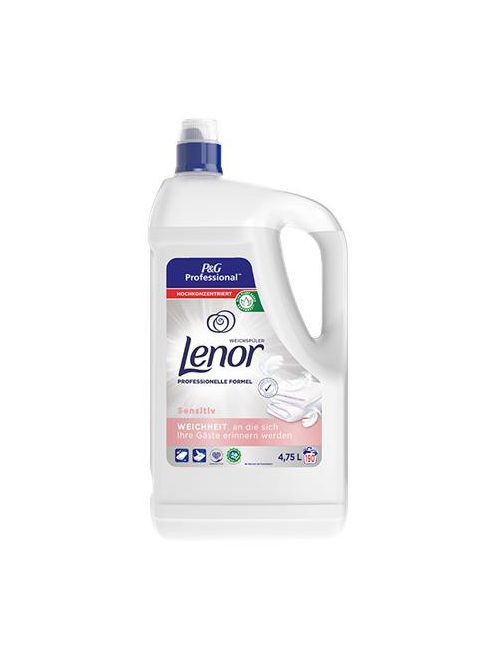 LENOR Öblítő, 4,75 l, LENOR "Sensitive"