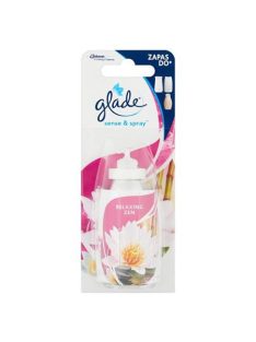   GLADE Illatosító készülék utántöltő, 18 ml, GLADE by brise "Sense&Spray, Relaxing zen