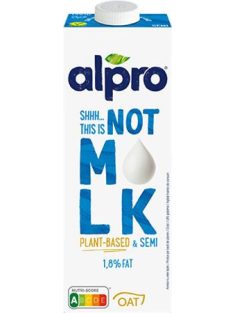   ALPRO Növényi ital, dobozos, 1 L, 1,8%, ALPRO "This is Not M!lk", zab