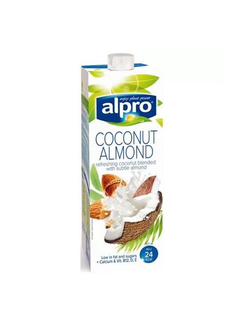 ALPRO Növényi ital, dobozos, 1 l, ALPRO, kókusz-mandula