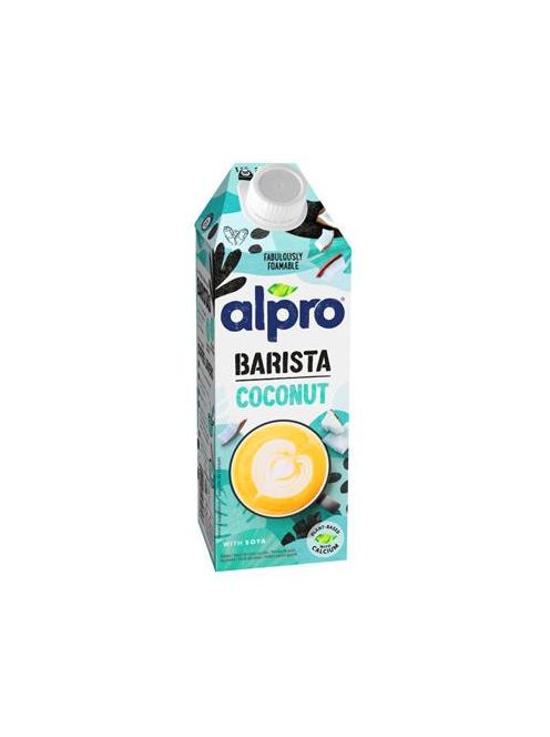 ALPRO Növényi ital, dobozos, 0,75 L, ALPRO "Barista", kókusz