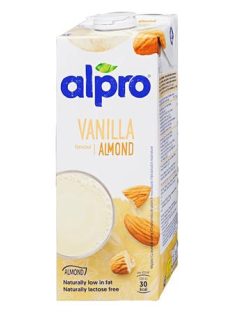 ALPRO Növényi ital, dobozos, 1 l, ALPRO, vanília-mandula