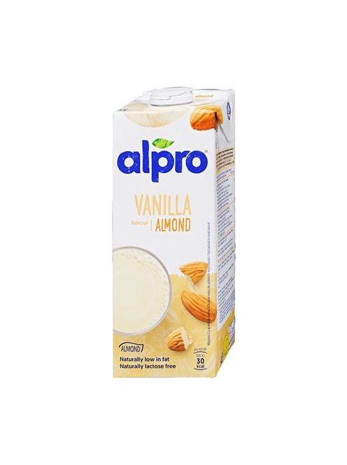ALPRO Növényi ital, dobozos, 1 l, ALPRO, vanília-mandula