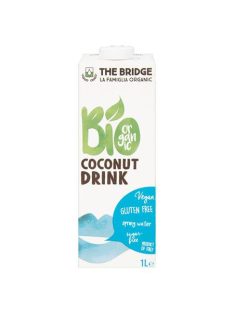   THE BRIDGE Növényi ital, bio, dobozos, 1 l, THE BRIDGE, kókusz