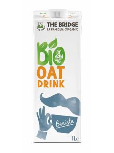   THE BRIDGE Növényi ital, bio, dobozos, 1 l, THE BRIDGE, zab, barista