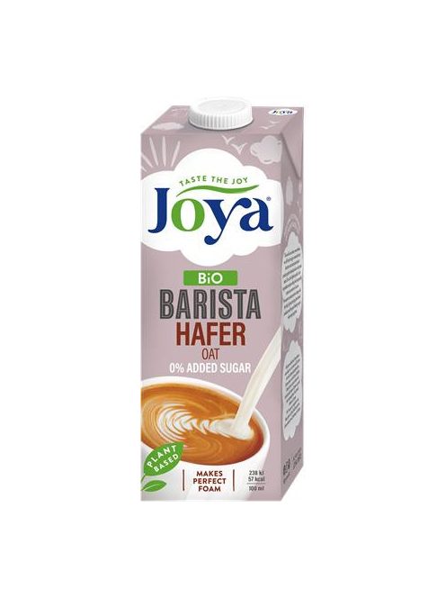 JOYA Növényi ital, dobozos, 1 l, JOYA "Bio Barista", zab