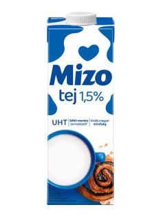 MIZO Tartós tej, visszazárható dobozban, 1,5%, 1 l, MIZO